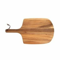 T&G Baroque Pizza Paddle In Rustic Acacia -Kitchen Gadgets Store 09725 T And G Baroque Pizza Paddle 1