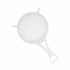 Chef Aid 12cm Strainer With White Plastic Mesh