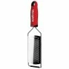 Microplane Gourmet Series Fine Grater Red -Kitchen Gadgets Store 45104 Microplane Gourmet Series Fine Grater Red 600px