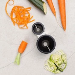 Microplane Spiral Vegetable Cutter Black Stainless Steel 9 Microplane Spiral Vegetable Cutter Black Stainless Steel -Kitchen Gadgets Store 48000 Microplane Spiral Vegetable Cutter 600px 2