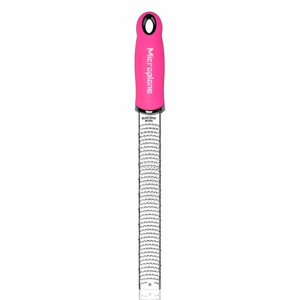 Microplane Premium Classic Series Zester / Grater Neon Pink 3 Microplane Premium Classic Series Zester / Grater Neon Pink