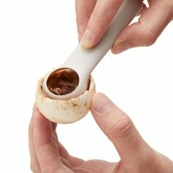 Chef'n Chef''n Mushroom Corer With Brush Taupe -Kitchen Gadgets Store 5273476E ChefN Mushroom Corer With Brush Taupe 4