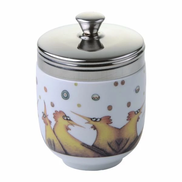 BIA DRH Egg Coddler Clare Mackie 'Raining Eggs' 3 BIA DRH Egg Coddler Clare Mackie 'Raining Eggs'