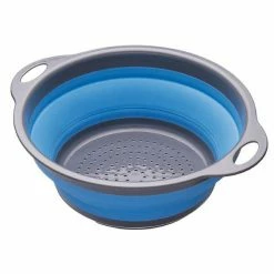 Colourworks Bright Blue 24cm Collapsible Colander