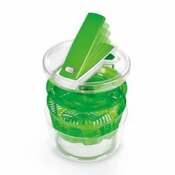 Zyliss Swift Dry Salad Spinner Large Green -Kitchen Gadgets Store E940013 Zyliss Swift Dry Salad Spinner Large Green 2