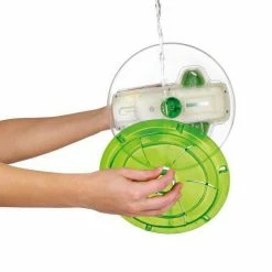 Zyliss Swift Dry Salad Spinner Large Green -Kitchen Gadgets Store E940013 Zyliss Swift Dry Salad Spinner Large Green 3