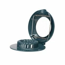 Fusion Twist Slicer Egg Slicer Blue -Kitchen Gadgets Store FTESLICEBLU Fusion Twist Egg Slicer Blue 1