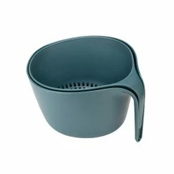 Fusion Twist Mixing Bowl & Colander Set Blue -Kitchen Gadgets Store FTMBCOLSETBLU Fusion Twist Mixing Bowl and Colander Set Blue 1
