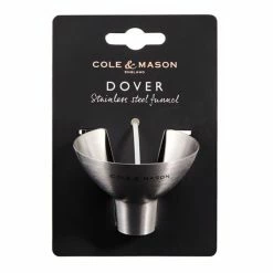 Cole & Mason Dover Stainless Steel Funnel 10 Cole & Mason Dover Stainless Steel Funnel -Kitchen Gadgets Store H611928 Cole And Mason Stainless Steel Funnel 2