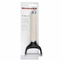 KitchenAid Stainless Steel Y Peeler Almond Cream -Kitchen Gadgets Store KAG145OHACE KitchenAid Stainless Steel Y Peeler Almond Cream 2