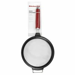 KitchenAid Stainless Steel Mesh Sieve Empire Red -Kitchen Gadgets Store KAG161OHERE KitchenAid Stainless Steel Mesh Sieve Empire Red 2