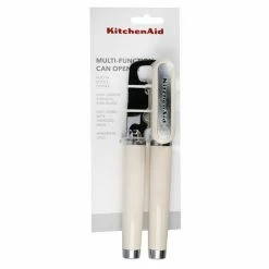 KitchenAid Stainless Steel Can And Bottle Opener Almond Cream -Kitchen Gadgets Store KAG199OHACE KitchenAid Stainless Steel Can Opener Almond Cream 2