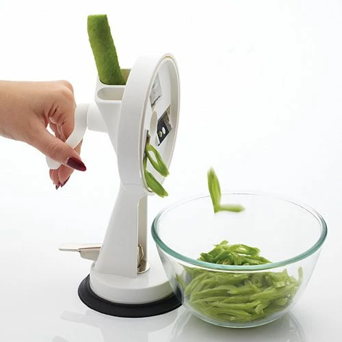 KitchenCraft Traditional Style Rotary Bean Slicer 3 KitchenCraft Traditional Style Rotary Bean Slicer - Image 2