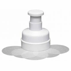 KitchenCraft Quarter Pounder Burger Maker With 100 Wax Discs