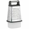MasterClass Master Class Stainless Steel Four Sided Box Grater With Collecting Box 23cm 1 MasterClass Master Class Stainless Steel Four Sided Box Grater With Collecting Box 23cm -Kitchen Gadgets Store MCGRATCOL Master Class 4 Sided Box Grater With Collecting Box
