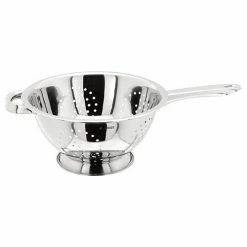 Judge Polished Stainless Steel Long Handle 24cm Colander