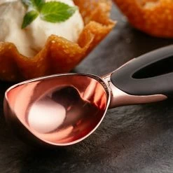 Stellar Soft Touch Copper Ice Cream Scoop -Kitchen Gadgets Store SE25 Stellar Soft Touch Copper Ice Cream Scoop 2
