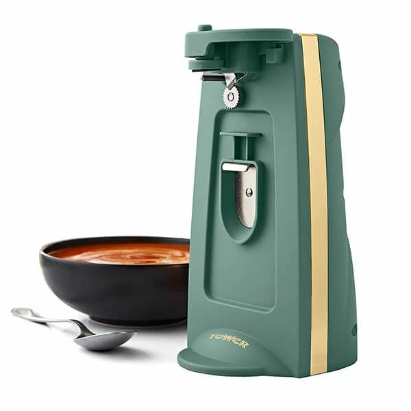 Tower Cavaletto Electric Can Opener Jade 4 Tower Cavaletto Electric Can Opener Jade - Image 2